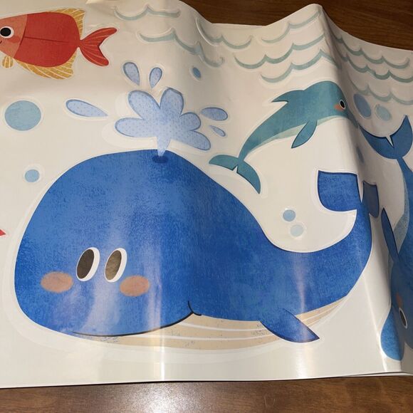 DECOWALL DAT-1611 Sea Adventure Kids Reusable Wall Stickers Decals - Picture 13 of 16